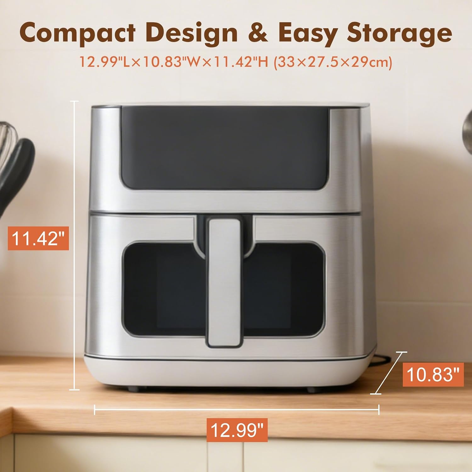 Detalle de Sweetcrispy Air Fryer 6.34QT