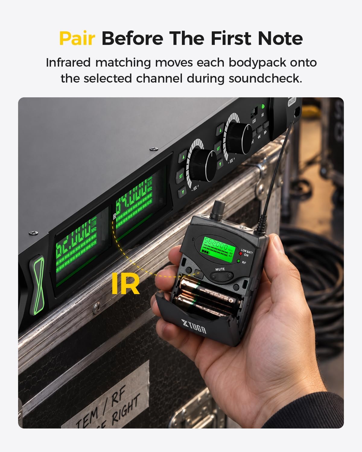 Detalle 2 de XTUGA Wireless In-Ear Monitor System RW2090