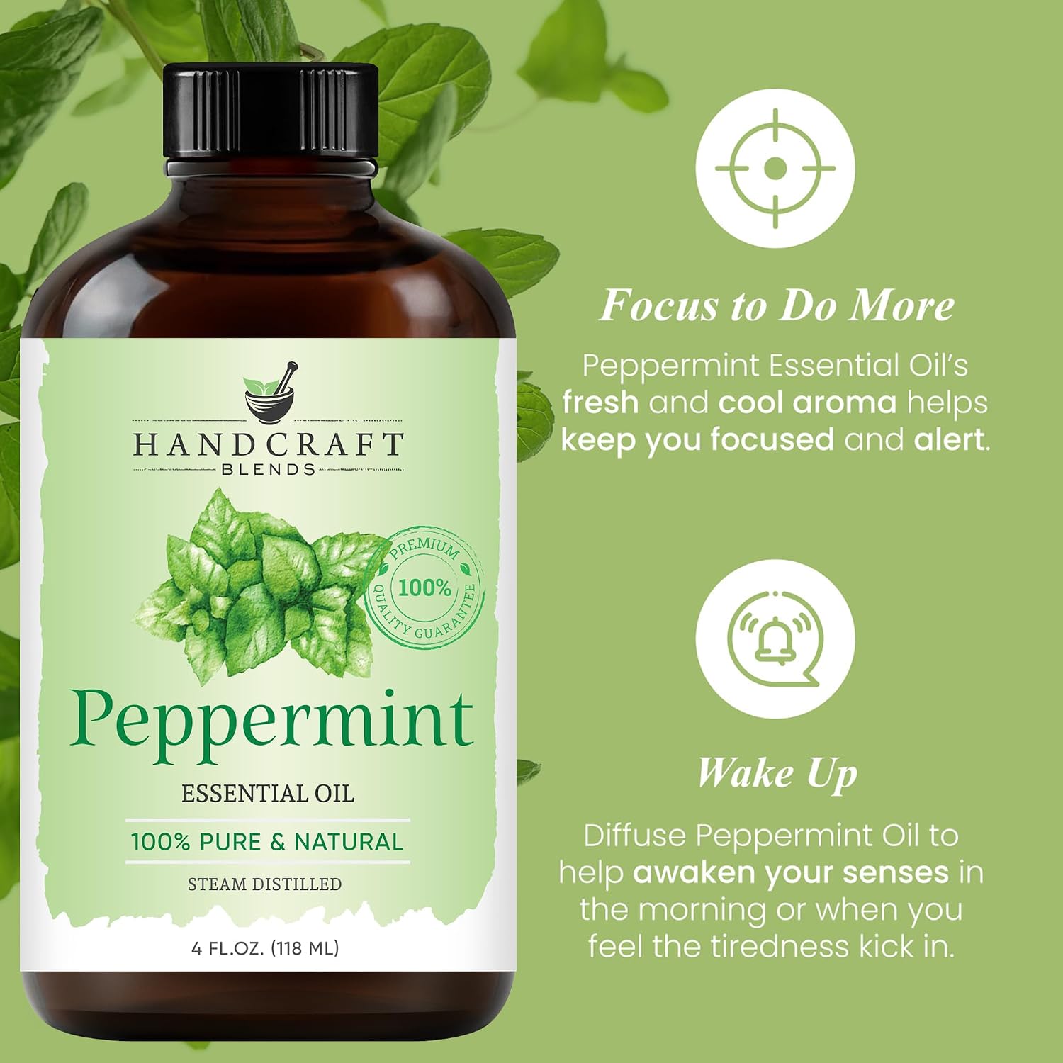 Thumbnail 3 de Handcraft Blends Peppermint Oil 4 oz