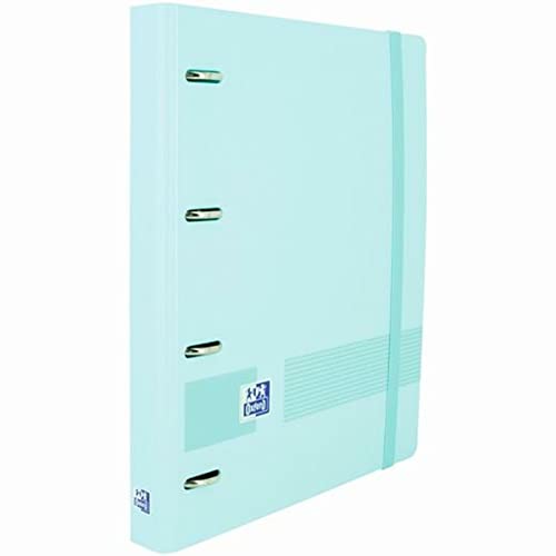 Detalle de Carpeta de Anillas Oxford Europeanbinder Polyfoam Azul Pastel A4/A4+