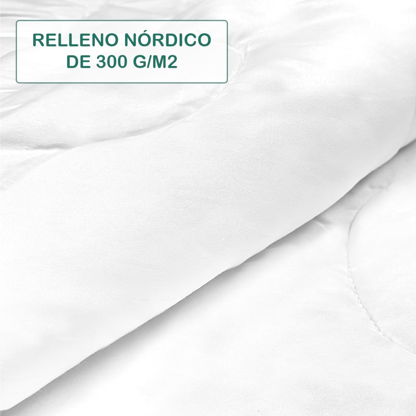 Thumbnail 1 de MERCURY TEXTIL Edredón Nórdico 300 gr/m² 🛏️ Suave y Cálido