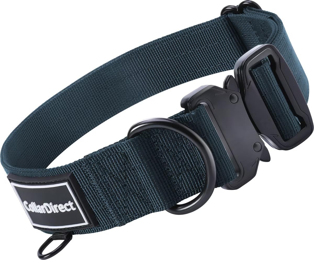 Detalle de Nylon Dog Collar, Dark Blue