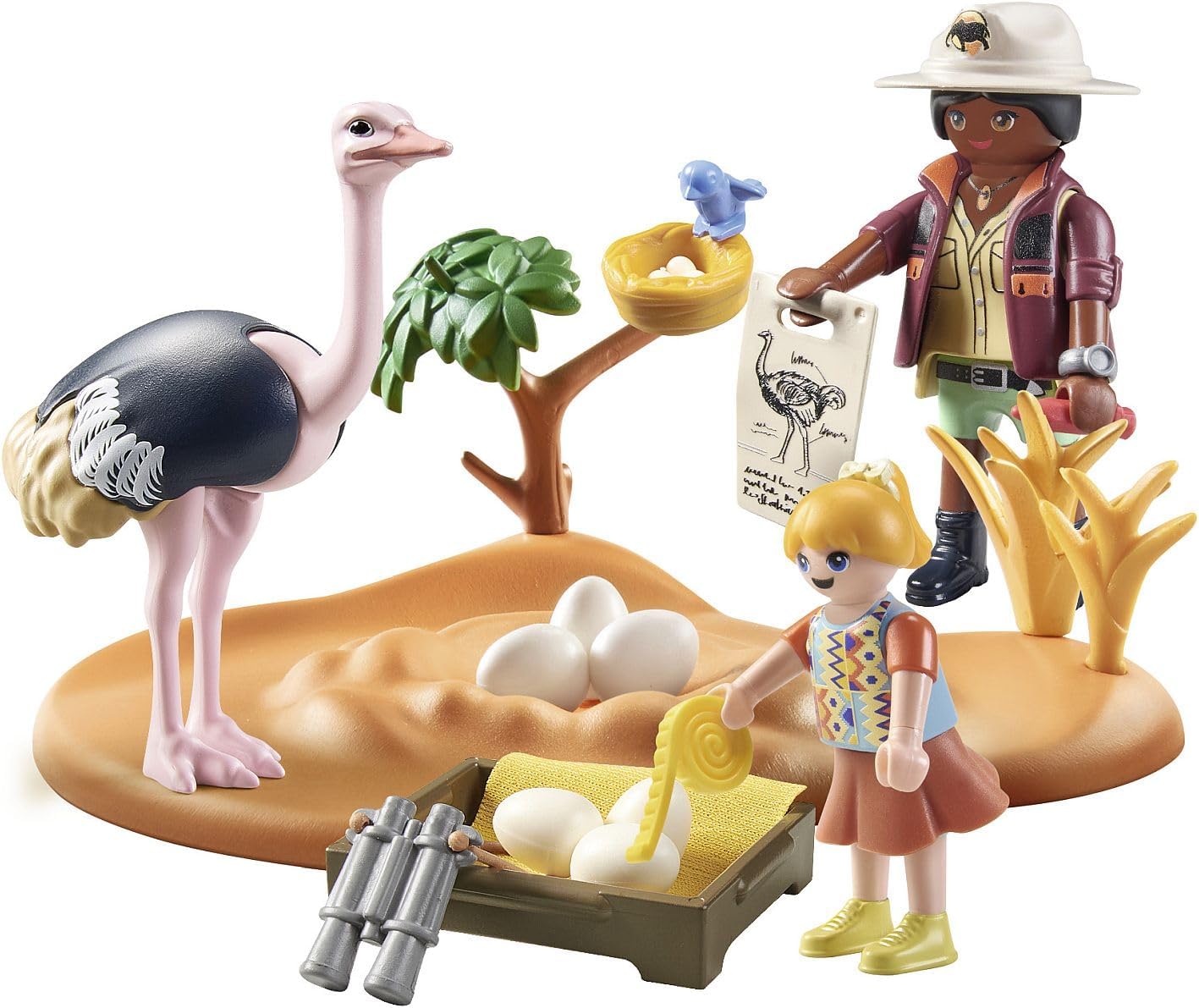 Thumbnail 6 de PLAYMOBIL Wiltopia 71296 Nido di Struzzo e custodi – Set di 26 pezzi