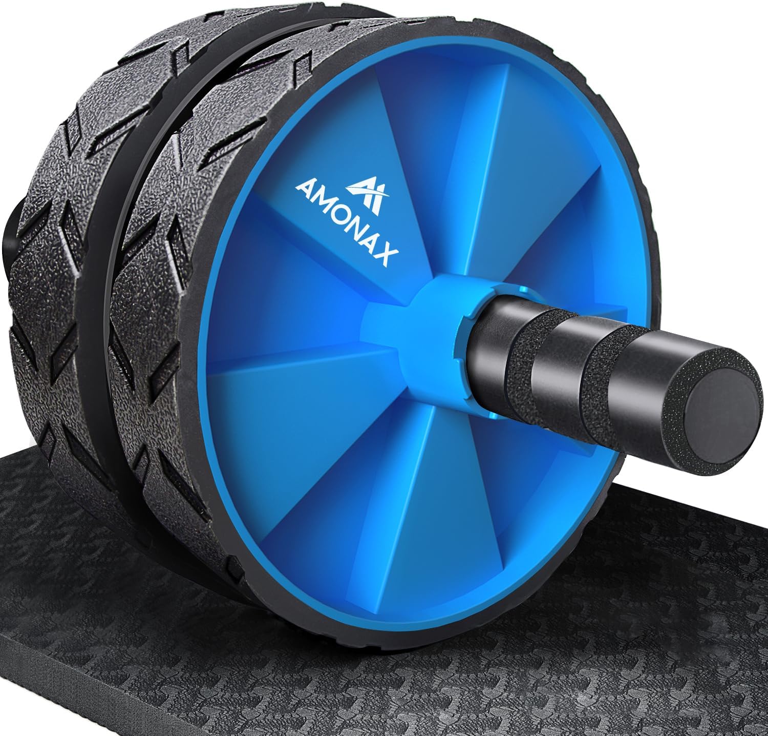 Thumbnail 6 de Amonax Bauchroller – Bauchtrainer AB Roller mit Vier-Rädern, Doppelfeder und rutschfester Auflage