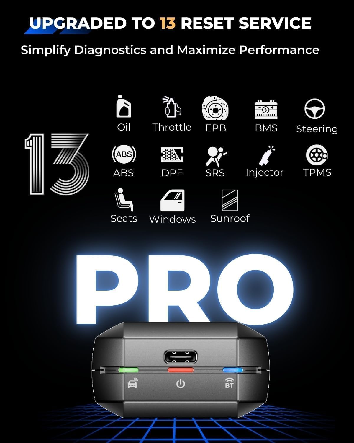 Thumbnail 2 de TOPDON TopScan Pro OBD2 Diagnosegerät für Autos