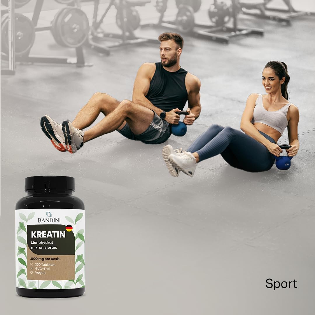 Thumbnail 3 de Bandini® Kreatin Monohydrat 300 Tabletten 3 g/Tag