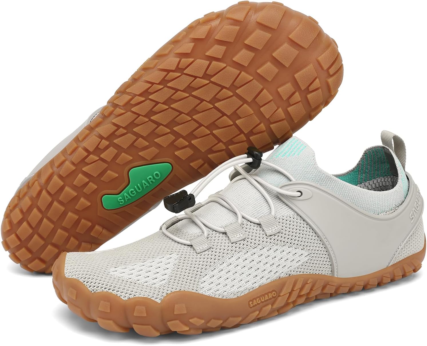 Detalle de SAGUARO Barefoot Shoes minimaliste uomo/donna con punta larga e suola antiscivolo