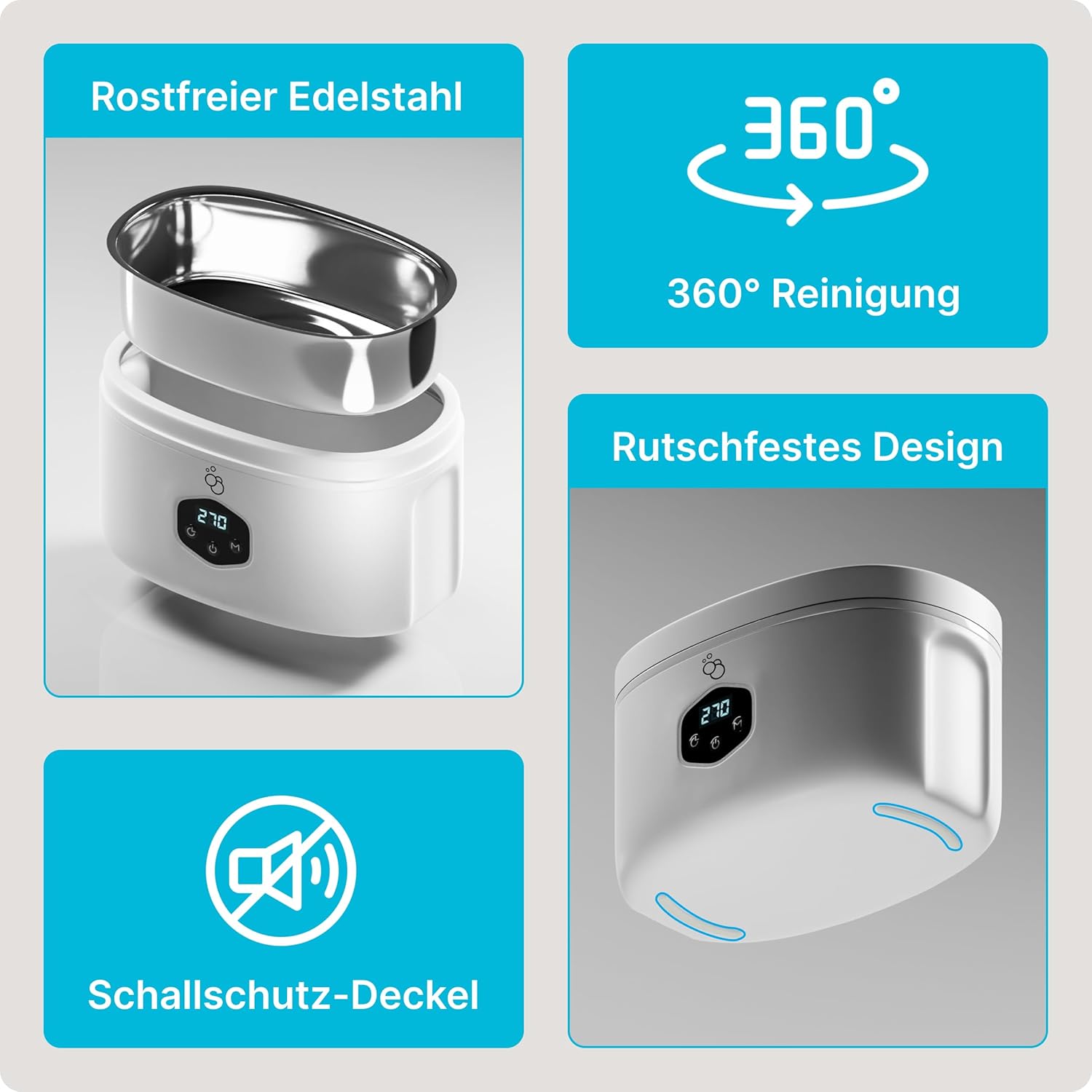 Thumbnail 6 de KLARBERG Ultraschallreinigungsgerät 600ml