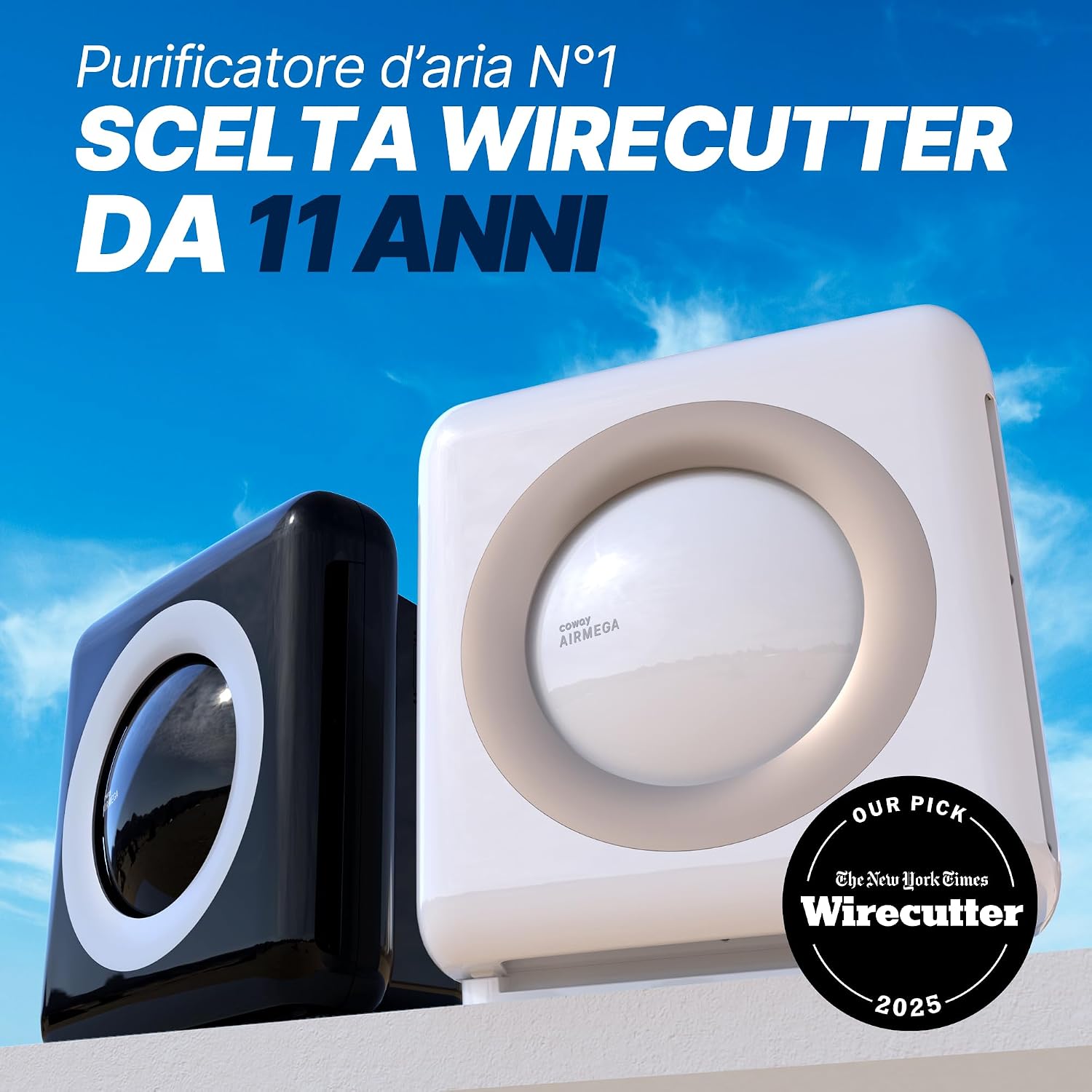 Detalle de Coway AP-1512HH Mighty Purificatore d'Aria: efficienza e design in un unico dispositivo