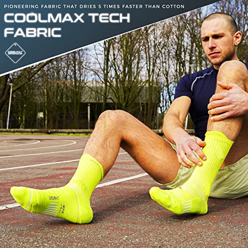 Thumbnail 1 de Rahhint Coolmax Compresión Calcetines Running Hombre (3 pares) – Anti-Ampollas, Soporte del Arco y Respirabilidad