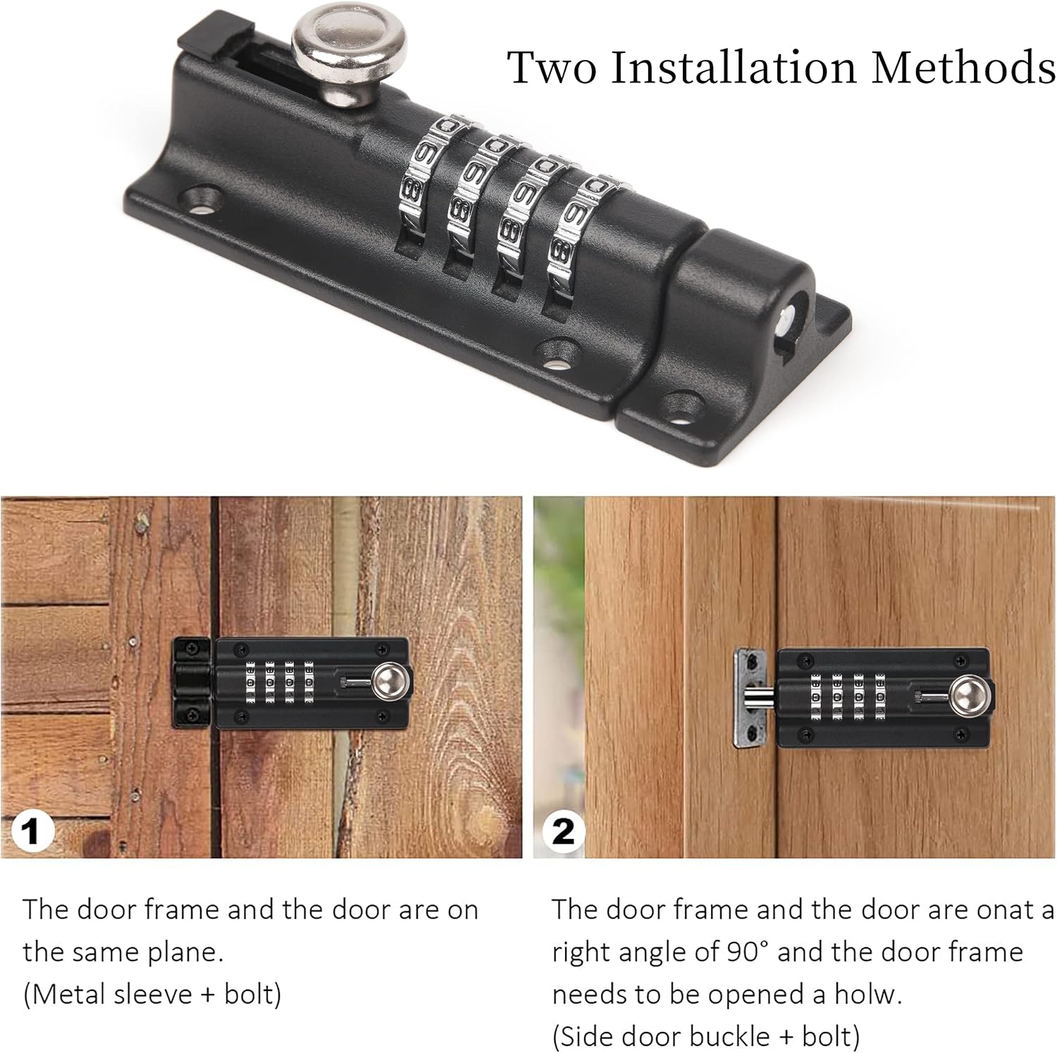 Thumbnail 5 de Weielt Digit Combination Locking Bolt 120mm