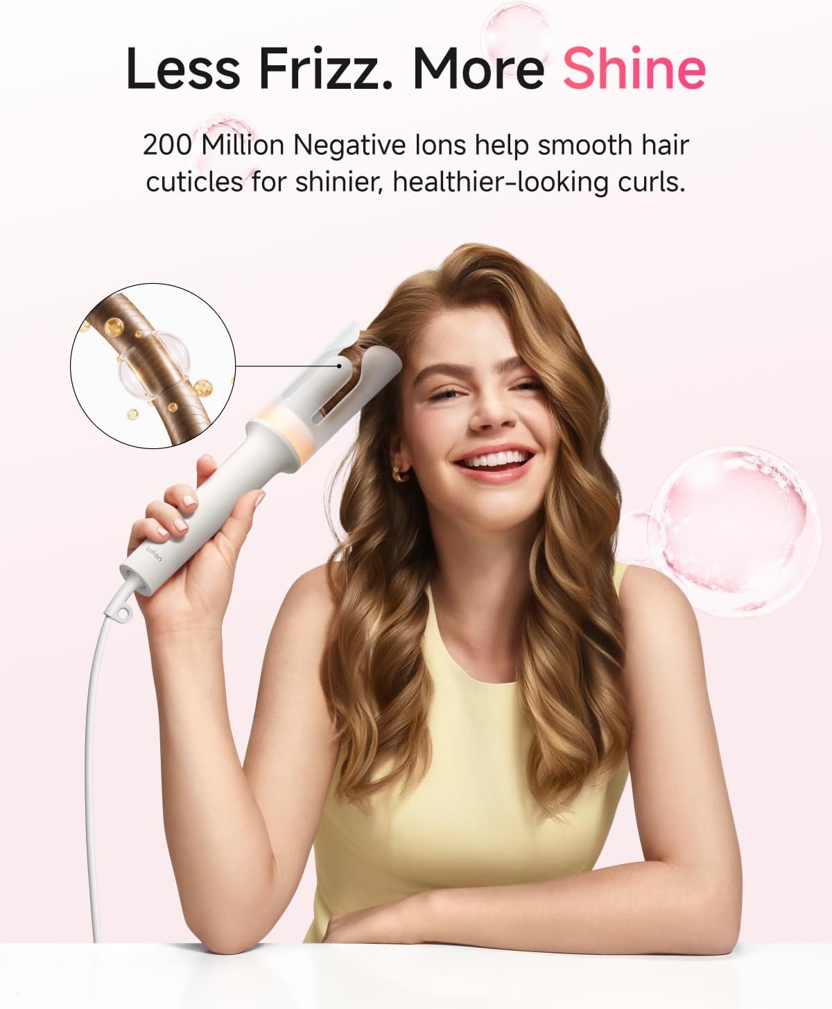 Detalle 2 de Laifen automatic curling iron, 1.25-inch barrel