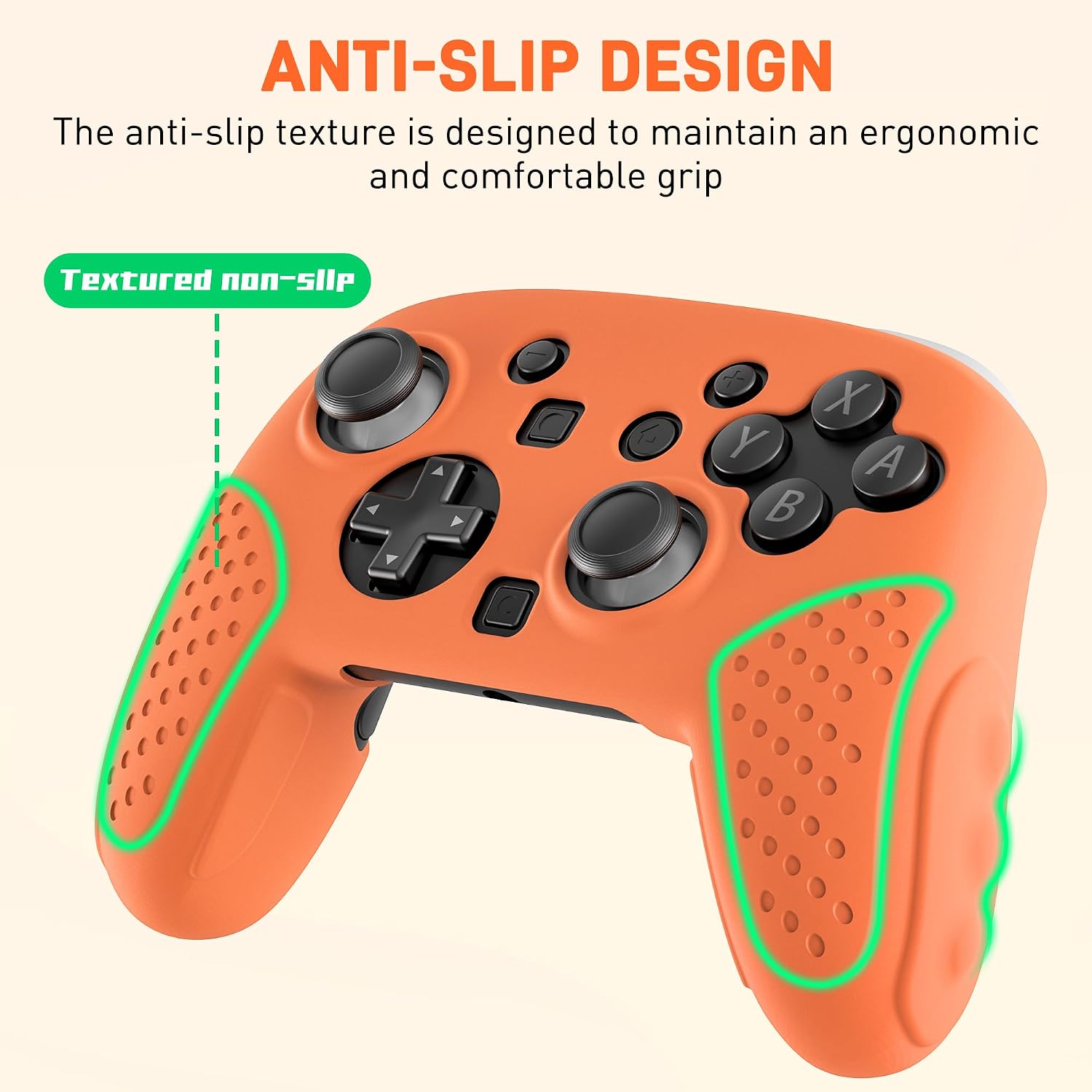 Detalle de PAWDIARY Nintendo Switch 2 Pro Controller Case, Silicone
