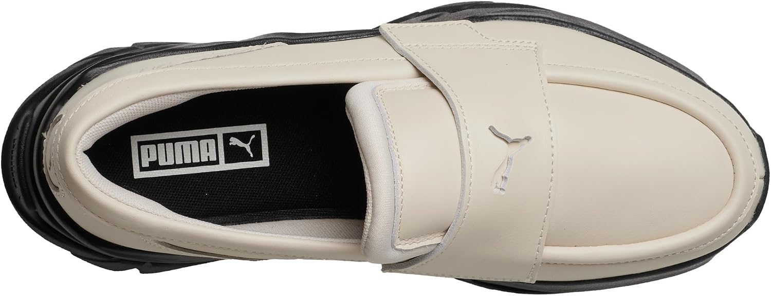 Detalle de PUMA SOPHYR 397730 レディースローファー 合成素材とレザー、EVAミッドソール