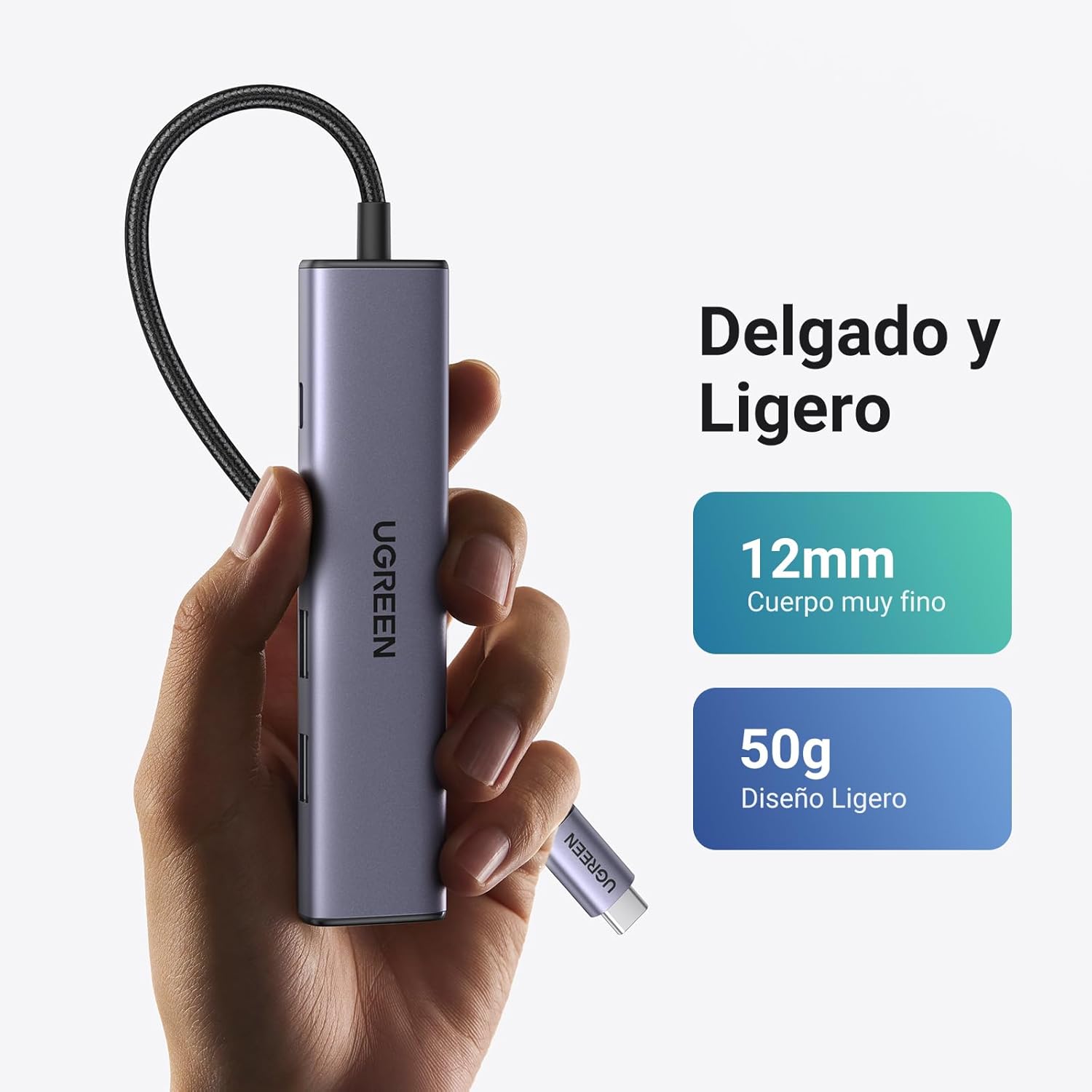 Thumbnail 6 de UGREEN Revodok 105 Hub USB C 5 en 1