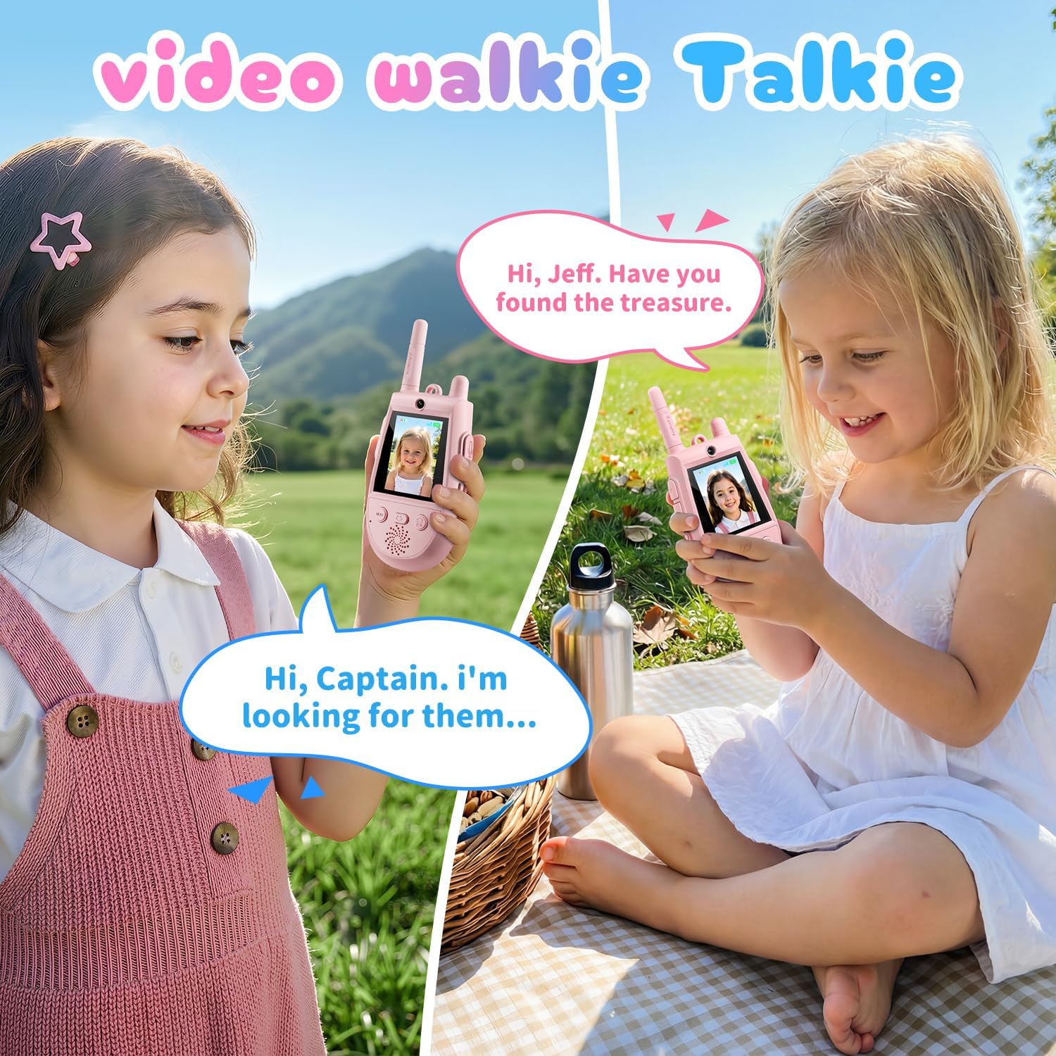 Detalle de Video Walkie-Talkies for Kids, 2-Pack