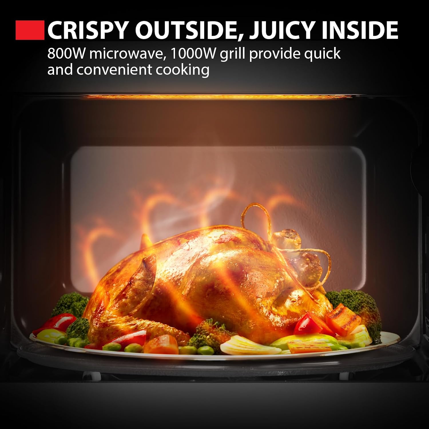 Detalle 2 de Toshiba MW3‑AG20PF 800W Microwave Oven
