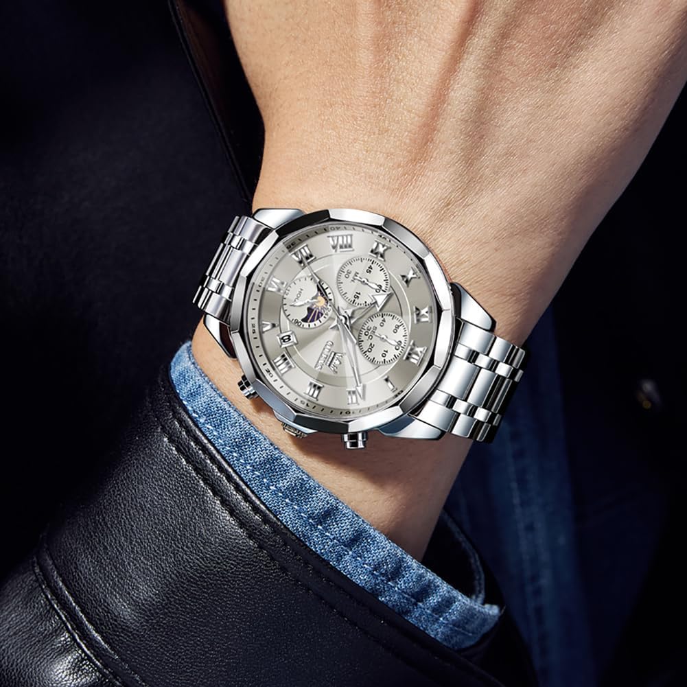 Thumbnail 4 de OLEVS Quarz Herrenchronograph 3 ATM