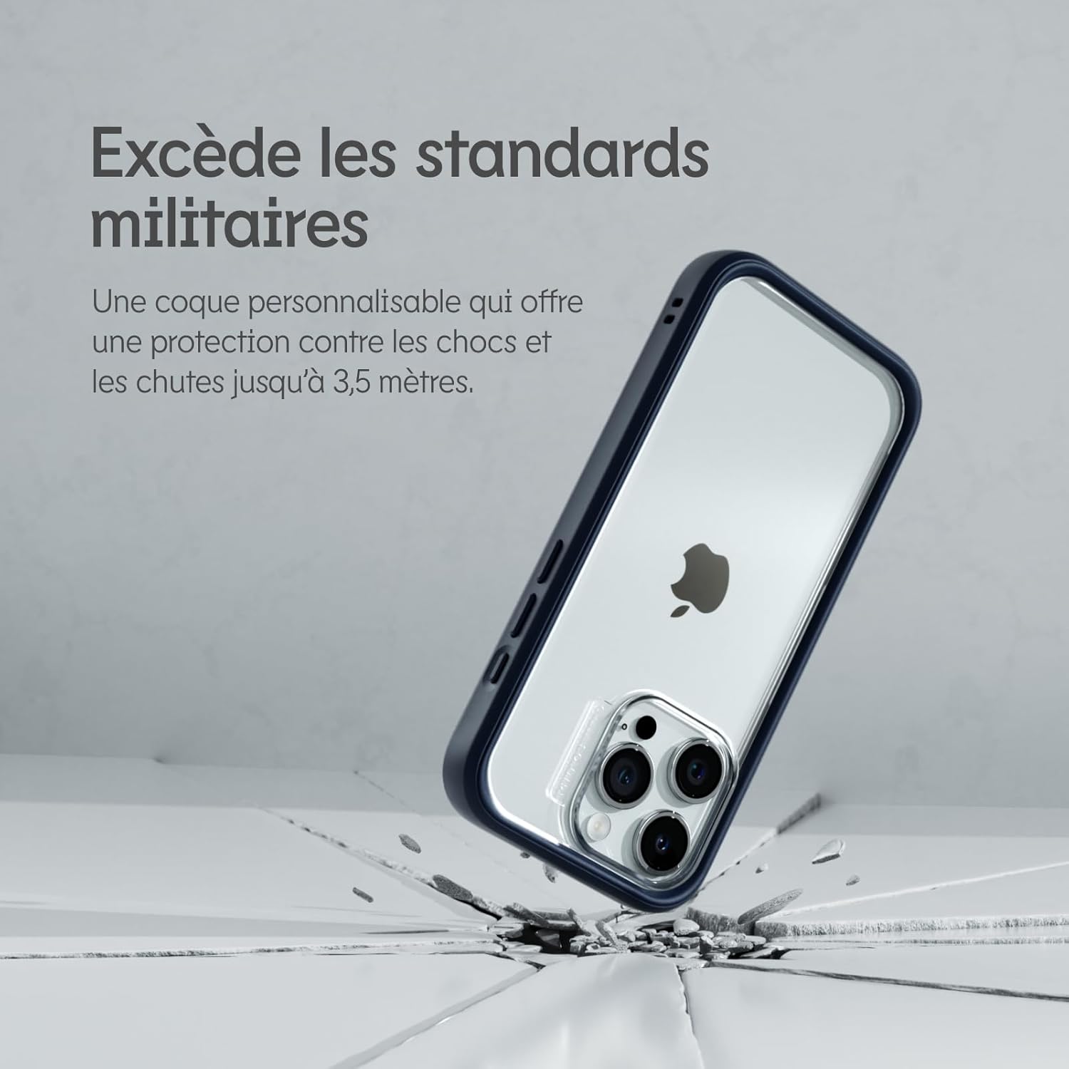 Thumbnail 1 de RhinoShield Coque Mod NX pour iPhone 15 — protection fine et personnalisation