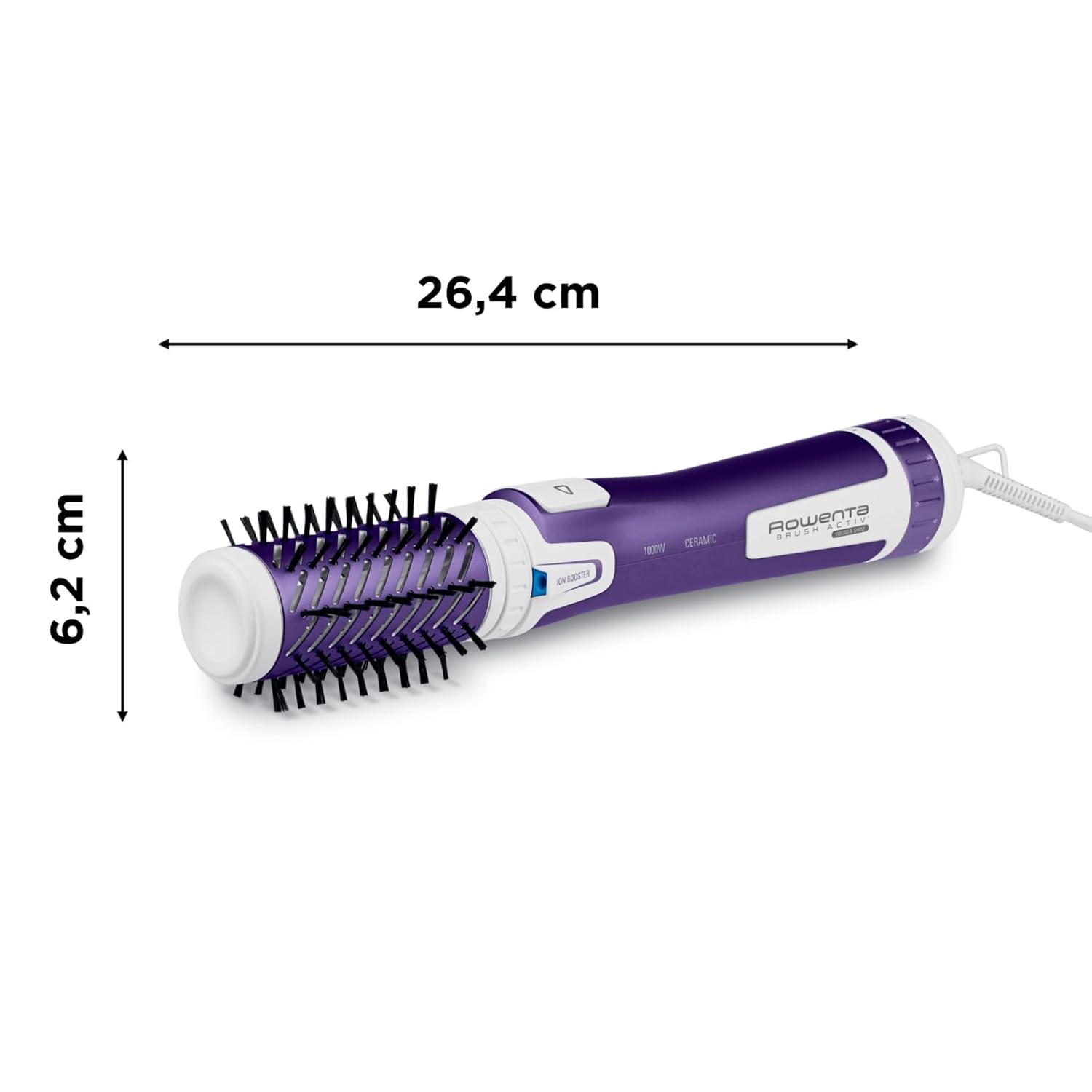 Thumbnail 6 de Rowenta Rotierende Warmluftbürste Brush Activ Volume & Shine CF9530 (Keramik, 2 Bürstenköpfe)