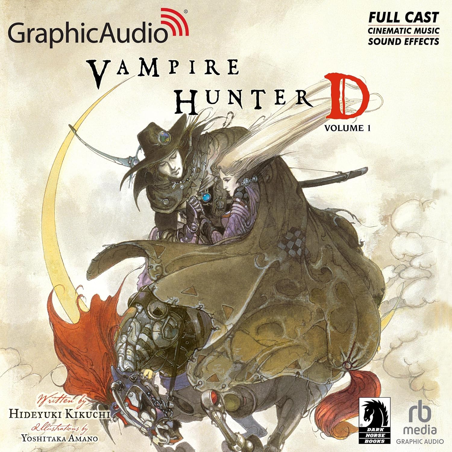 Detalle de Vampire Hunter D: Volume 1 Dramatized Audiobook, Unabridged