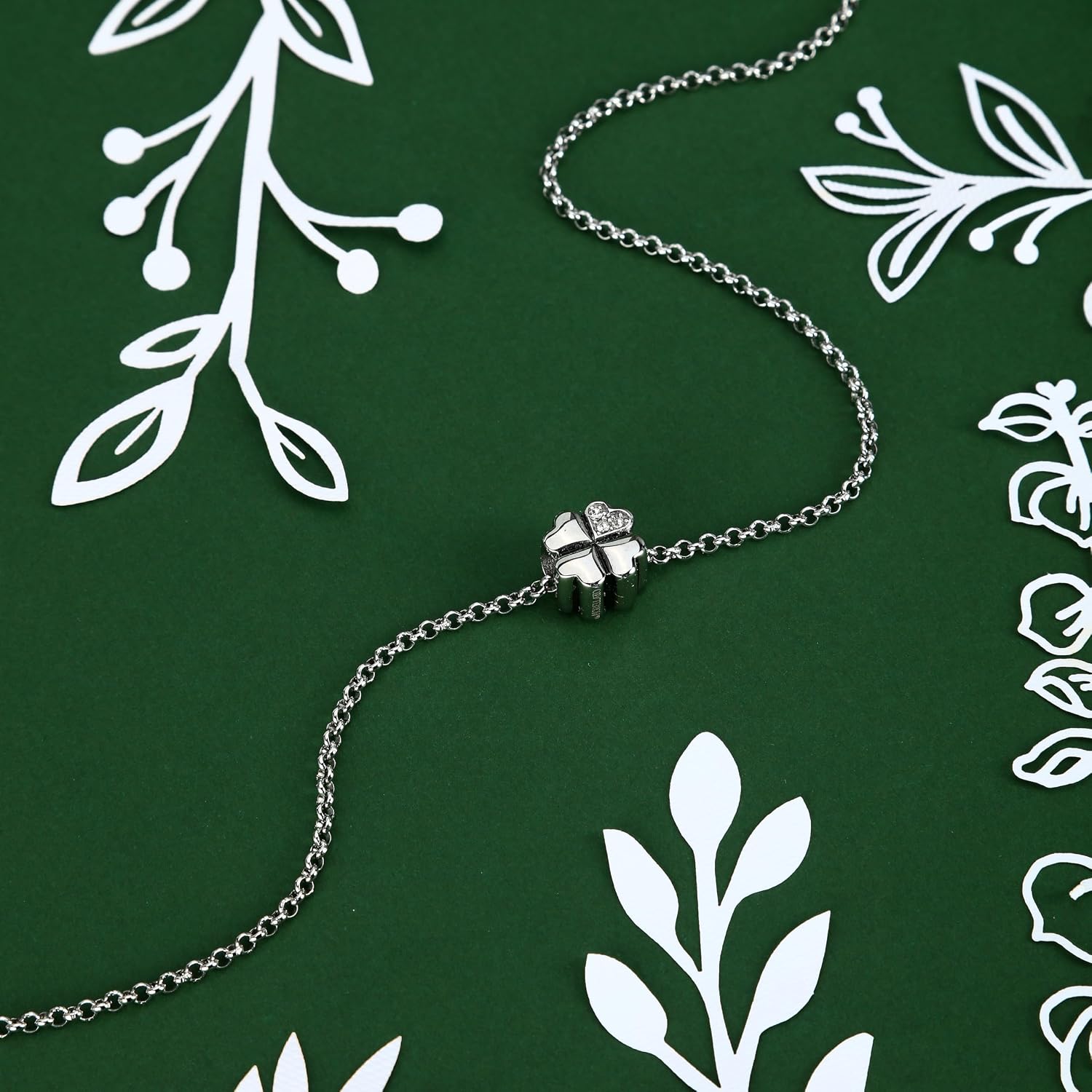 Detalle 2 de Morellato Collana Drops da donna SCZ669: acciaio e cristalli, stile personalizzabile