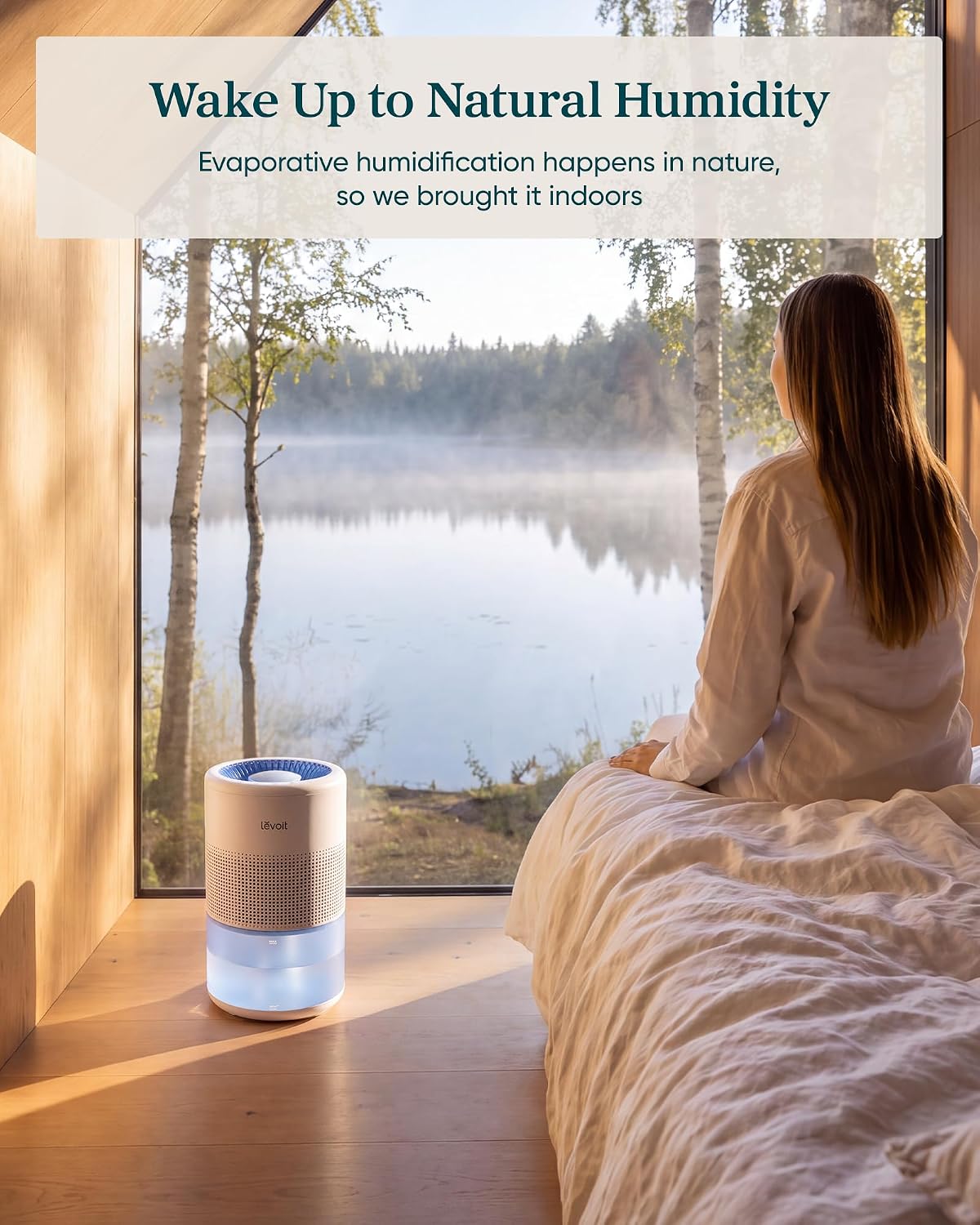 Thumbnail 1 de Levoit LEH-S451S-WUS Superior Studio Smart Evaporative Humidifier, 4.5L