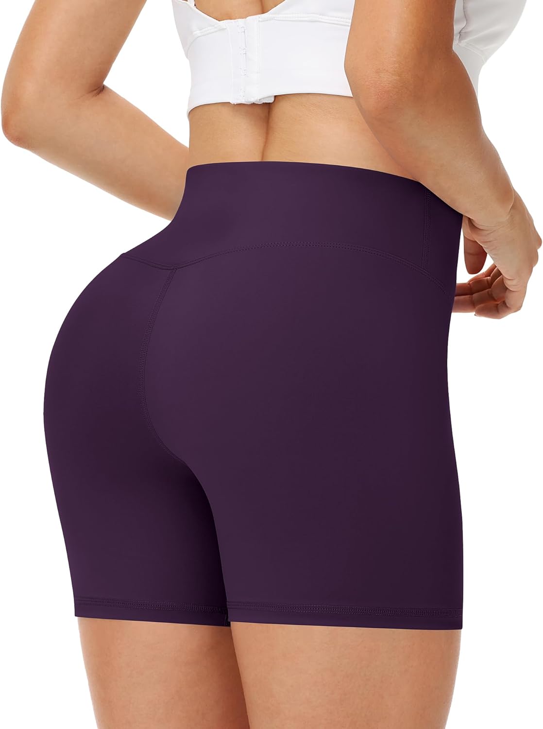 Thumbnail 1 de Runhit Women's Workout Biker Shorts: High-Waisted, Tummy-Control, 3/5/8 Inch Options