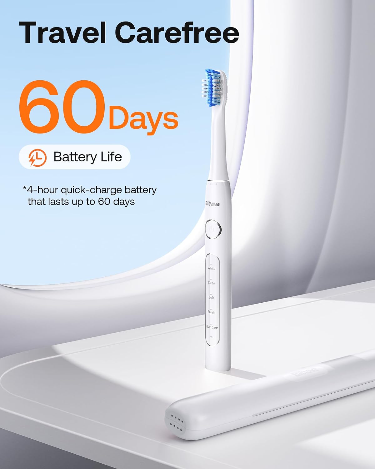 Thumbnail 5 de Bitvae D2 ultrasonic toothbrush 60-day