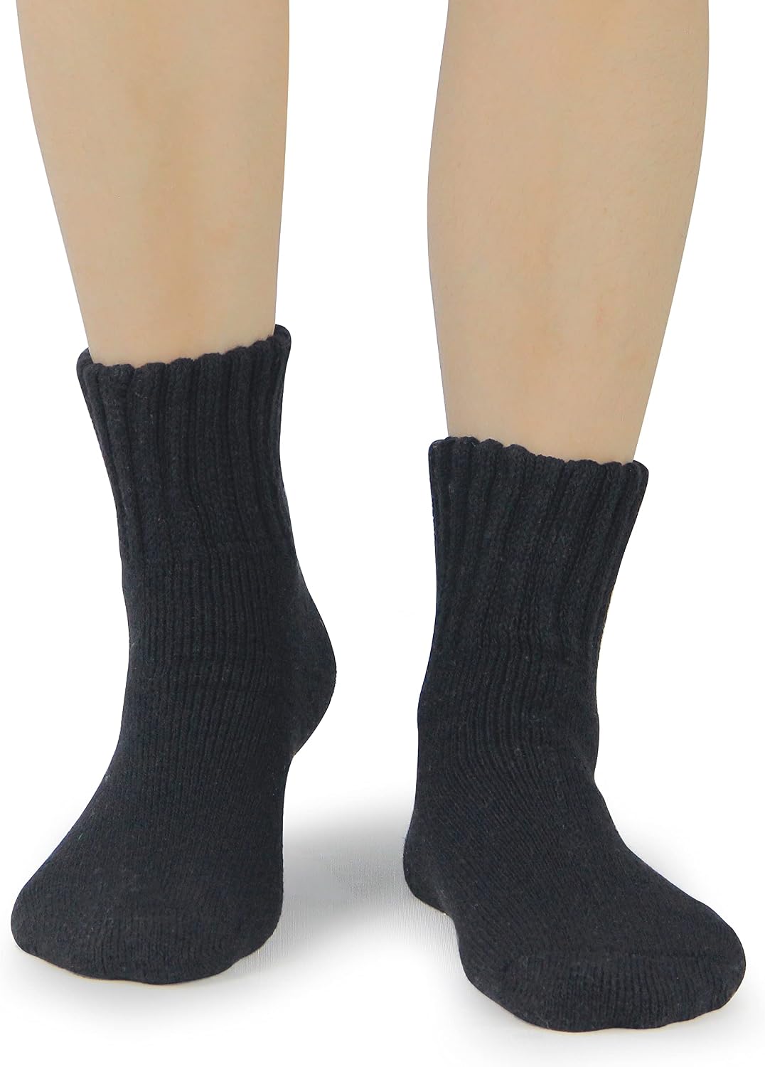 Detalle 2 de BenSorts Women's Winter Crew Socks, Size 5–11