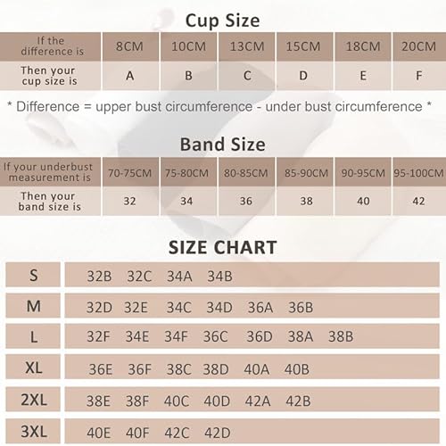 Detalle 2 de Cavotor Non Wired Seamless Support Bra with Extra Extender for Large Breasts