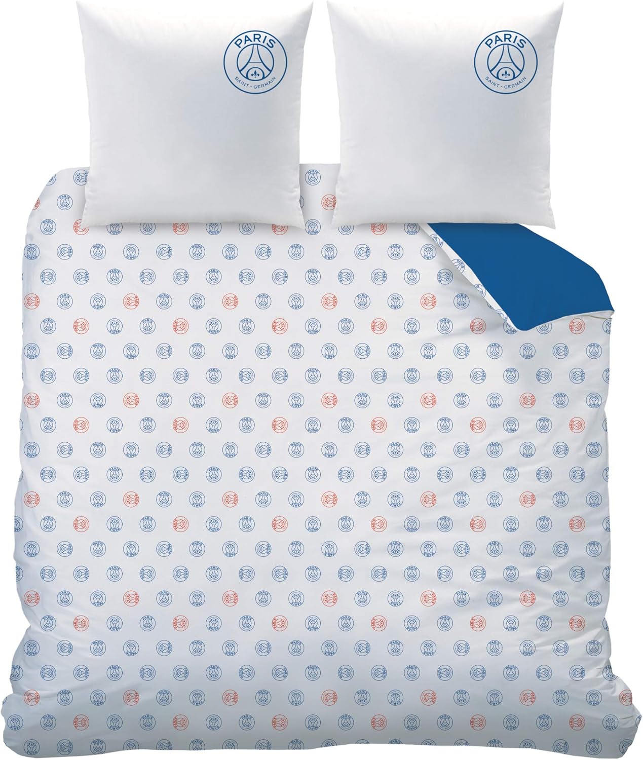 Thumbnail 5 de CTI PSG Classic parure de lit enfant 100% coton imprimé Garçon (housse 140x200 + taie 63x63)