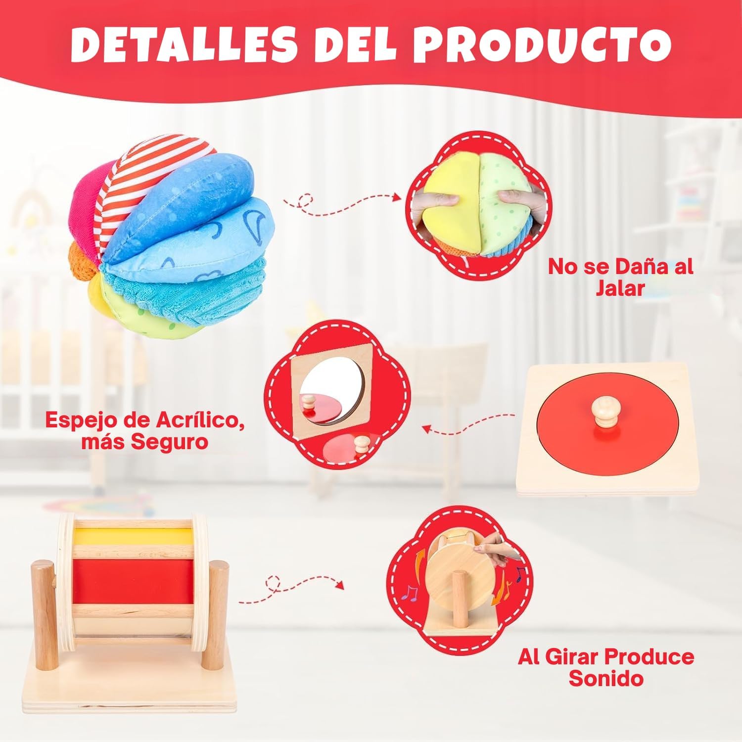 Thumbnail 1 de Montessori Baby Toys Play Kit for 6–12 Months
