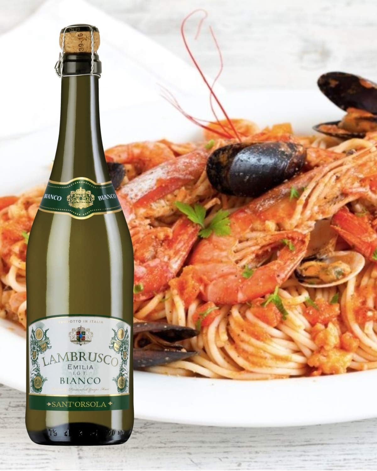 Thumbnail 3 de Sant'Orsola Lambrusco Emilia IGT Vino Blanco Seco 🍷 - 6x750ml