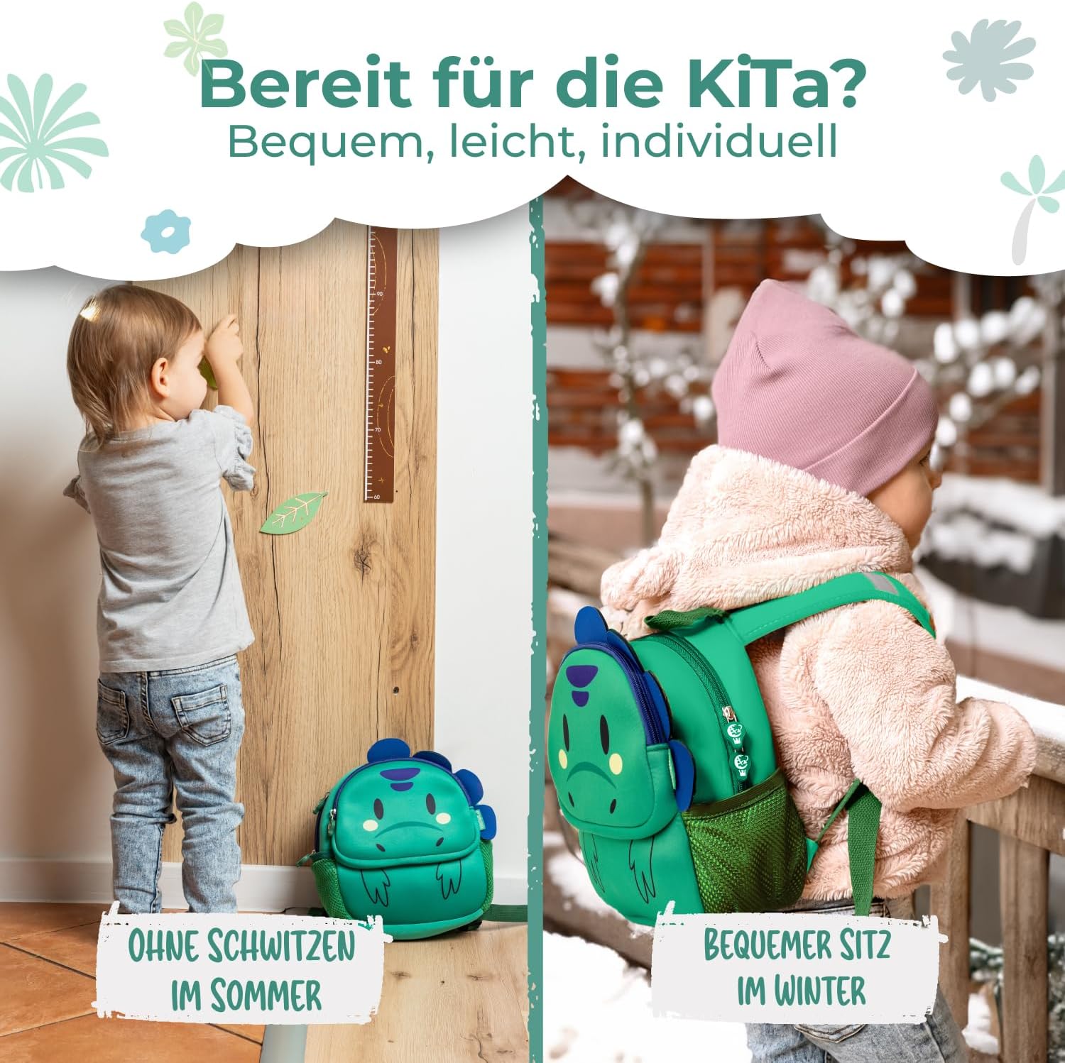 Detalle 2 de REISERACKER Kindergartenrucksack Wild Animal
