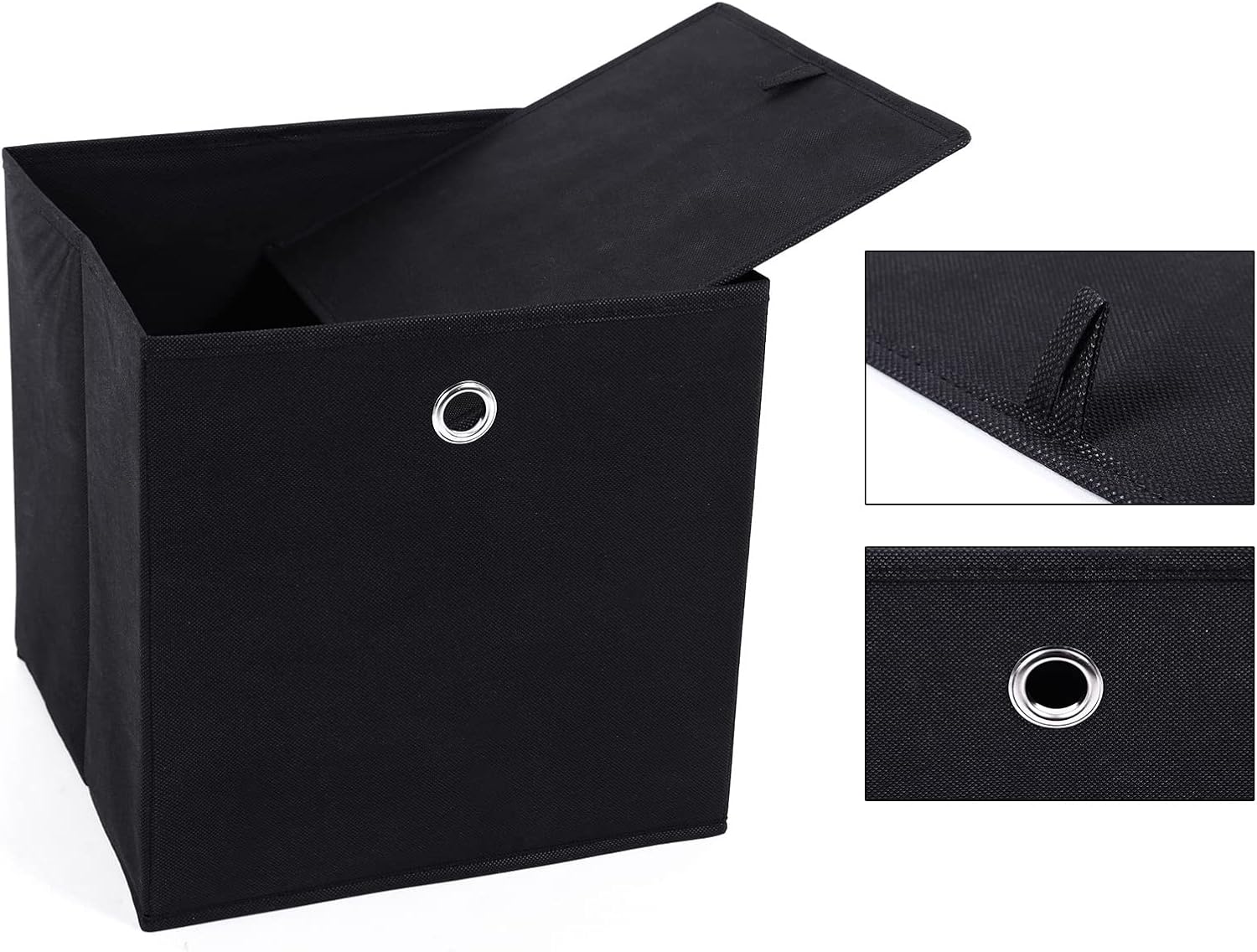 Detalle 2 de SONGMICS RFB02H-3 cajas plegables 30 x 30 x 30 cm
