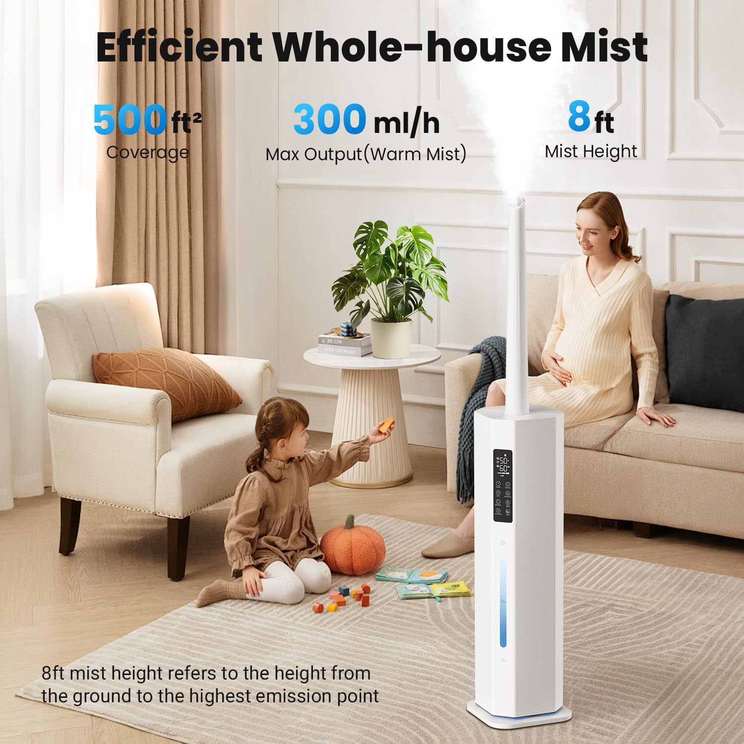 Detalle 2 de GloryAir 9L Cool Mist Humidifier 💧