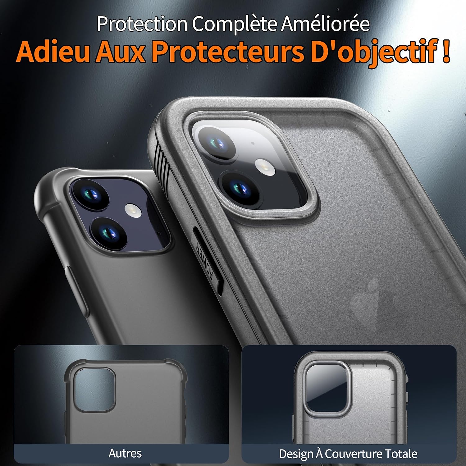 Thumbnail 5 de Cozycase coque étanche antichoc IP68 pour iPhone 12 / 12 Pro (bumper + housse intégrale, protection écran et appareil photo)