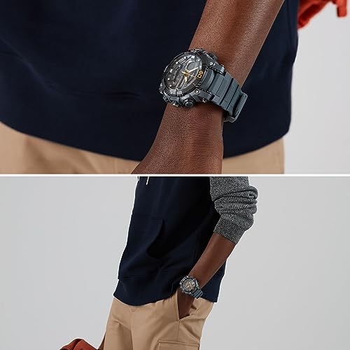 Detalle de Sekonda Malvern Mens Ana-Digi Watch 49mm Grey Plastic Strap – practical everyday timepiece
