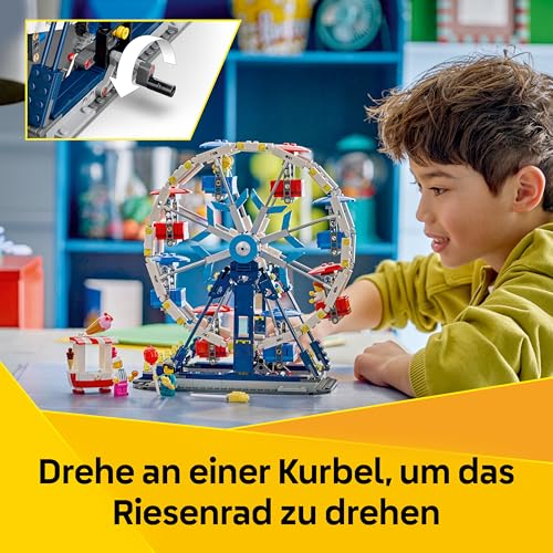 Thumbnail 4 de LEGO Creator 3in1 Legendsäres Riesenrad 31389 – Vielseitiges Bauset für fantasievolle Fahrgeschäft-Apps