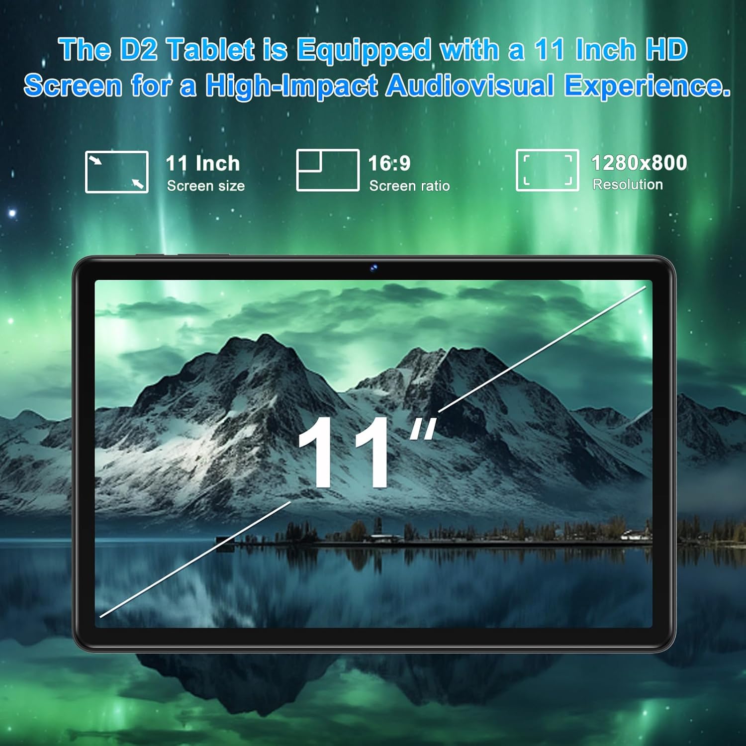 Thumbnail 3 de Tablette Android DMOAO D2 11" | Android 14, 20Go RAM, 128Go ROM, Widevine L1