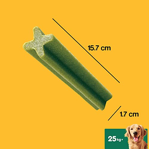 Detalle de Pedigree Dentastix Fresh Snack para perros grandes, 10 paquetes