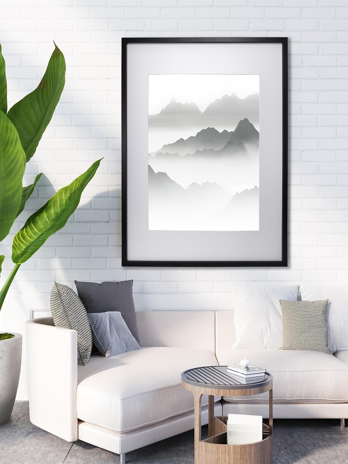 Detalle 2 de A1 Black Picture Frame Set of 3 for A2 Posters 🖼