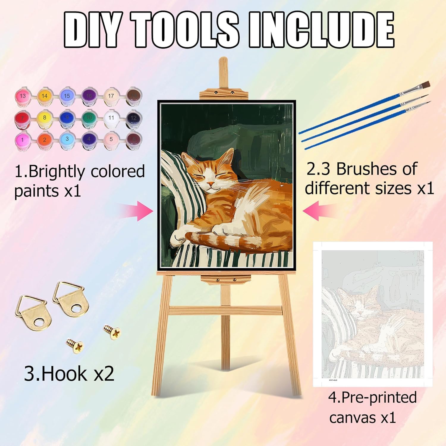 Thumbnail 5 de mrpwnle Paint by Numbers Kit 16x20 in