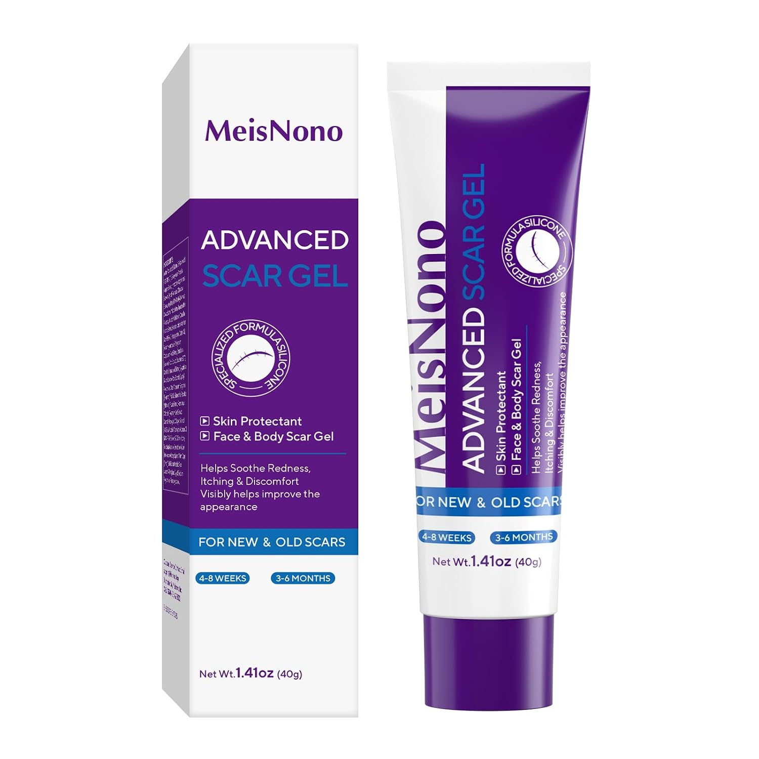 Detalle de MeisNono Silicone Scar Gel 40g