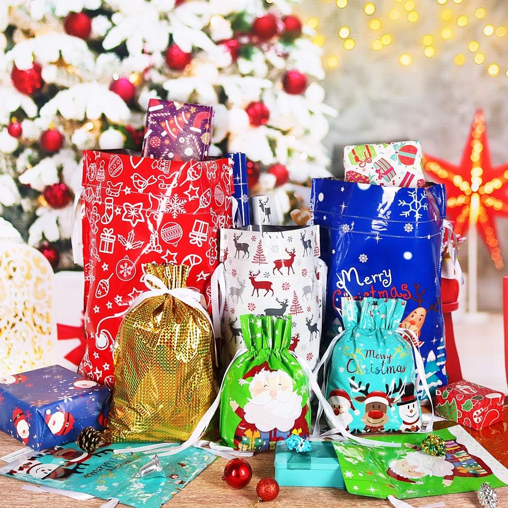 Thumbnail 6 de HRX Christmas Gift Bags, 30-Piece Set