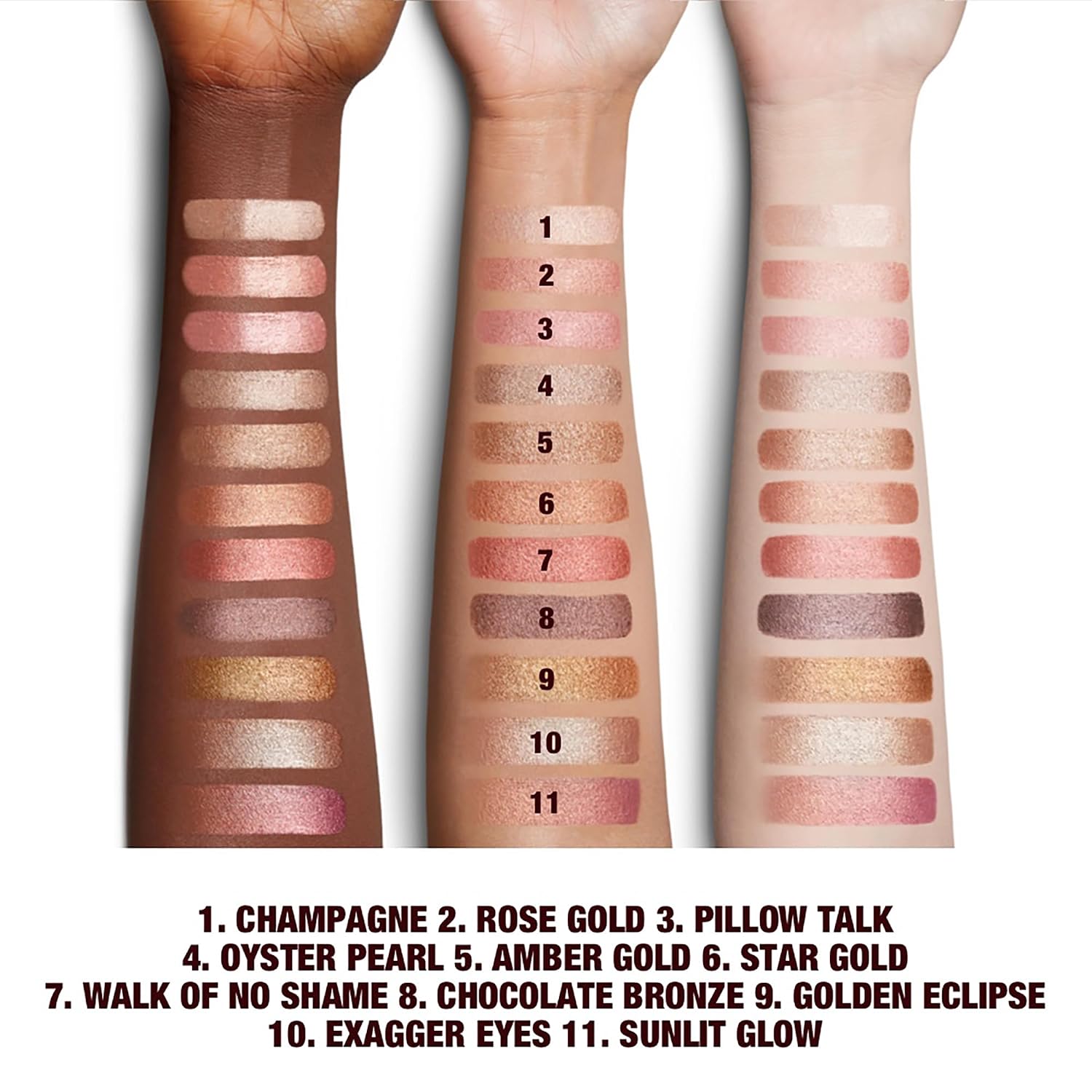Detalle de Charlotte Tilbury Eyes to Mesmerize PRLGNH4981 Cream Eyeshadow, Metallic Formula
