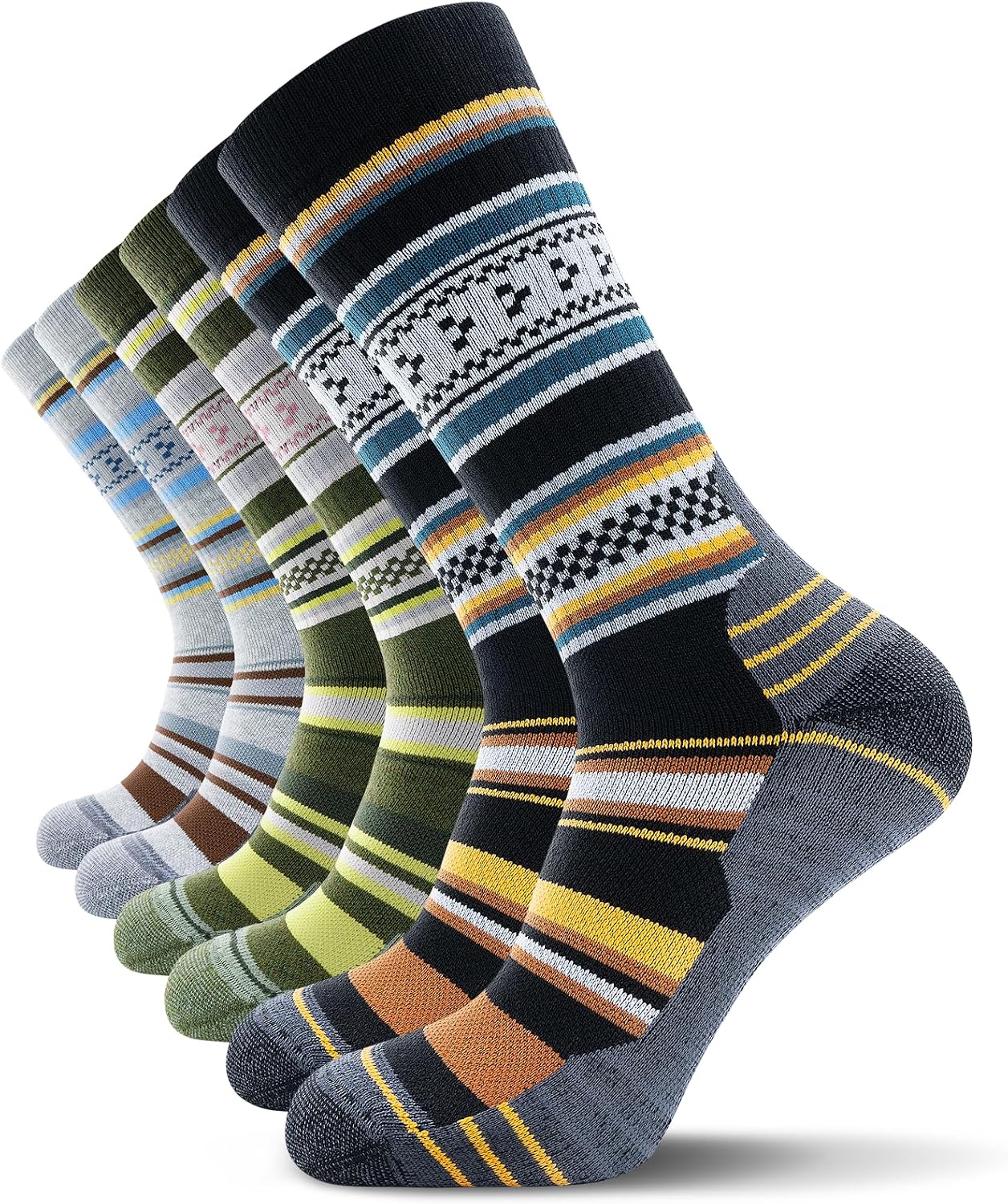 Detalle de TANSTC Chaussettes Laine Mérinos 3 paires