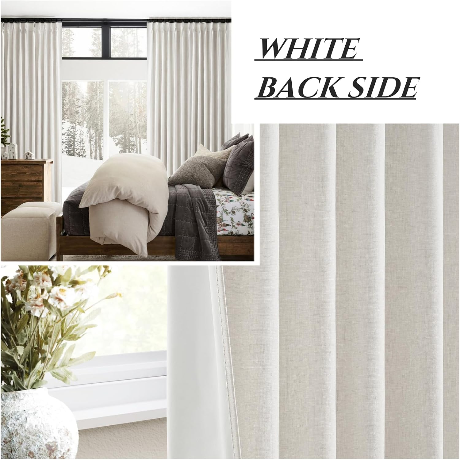 Thumbnail 6 de Cute Birch Blackout Curtains, 96-Inch