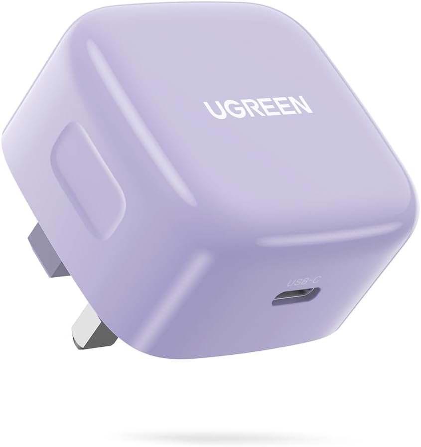 Detalle de UGREEN 20W USB-C Plug PD fast charger adapter (Type-C wall plug)
